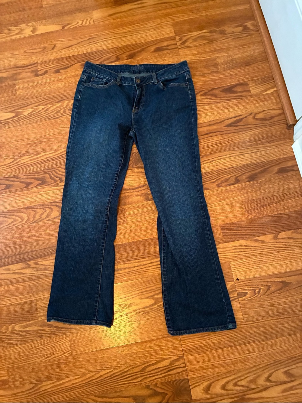 Bitten by Sarah Jessica Parker Dark Blue Wide-Leg Jeans